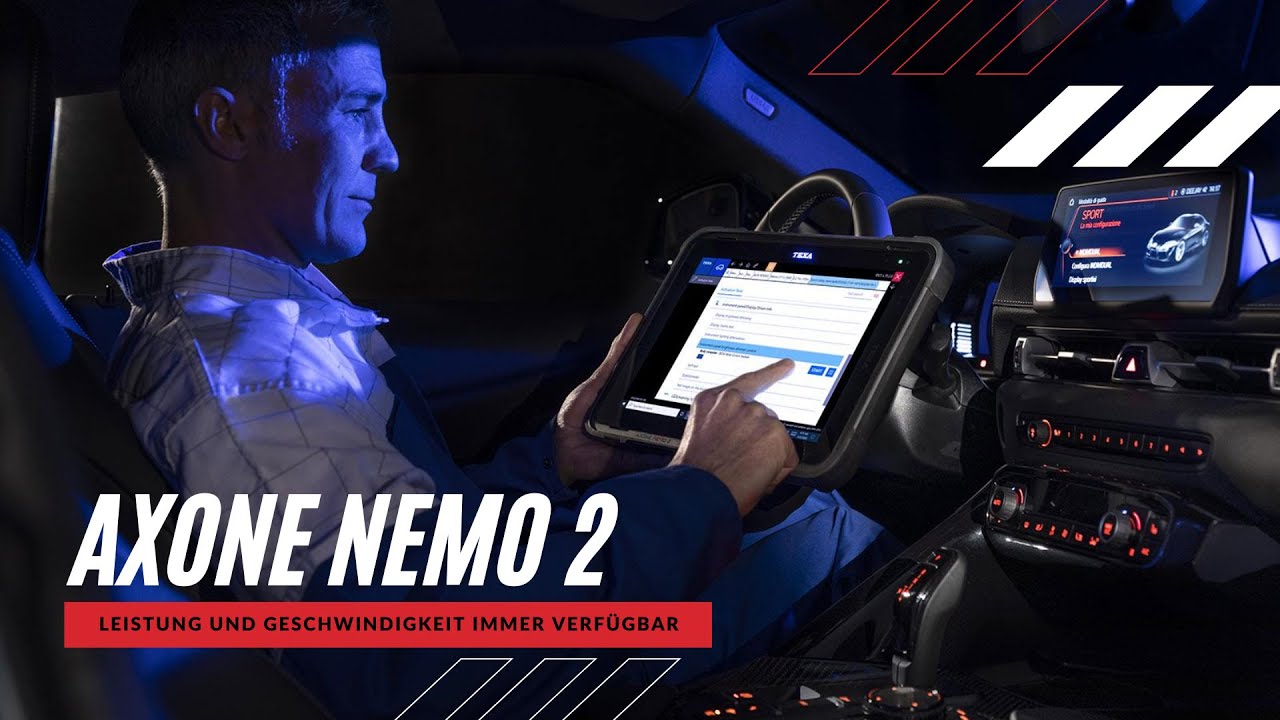 AXONE NEMO 2, Leistung und Geschwindigkeit immer verfügbar