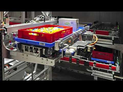 Klinkhammer: Automatiklager für Frischdienst Walther - 3 Klimazonen, Frische-, Trocken-, Tiefkühllager