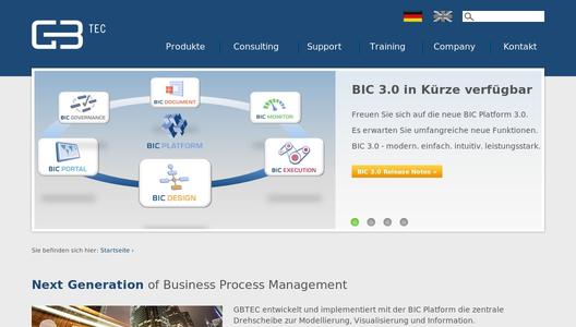 BIC Platform 3.0 – Neue Wege Im Prozessmanagement, GBTEC Software AG ...