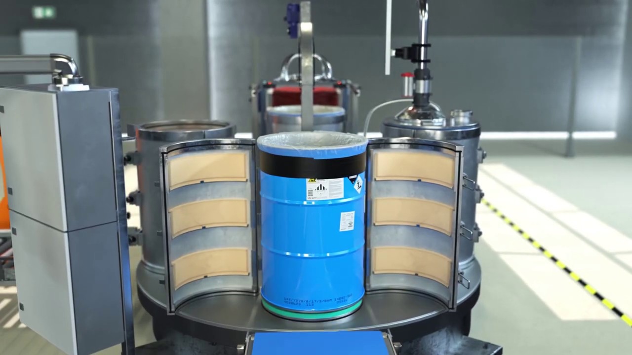 SOMATA GmbH | TAVA F | Automatic drum filling with Vacuum Drum