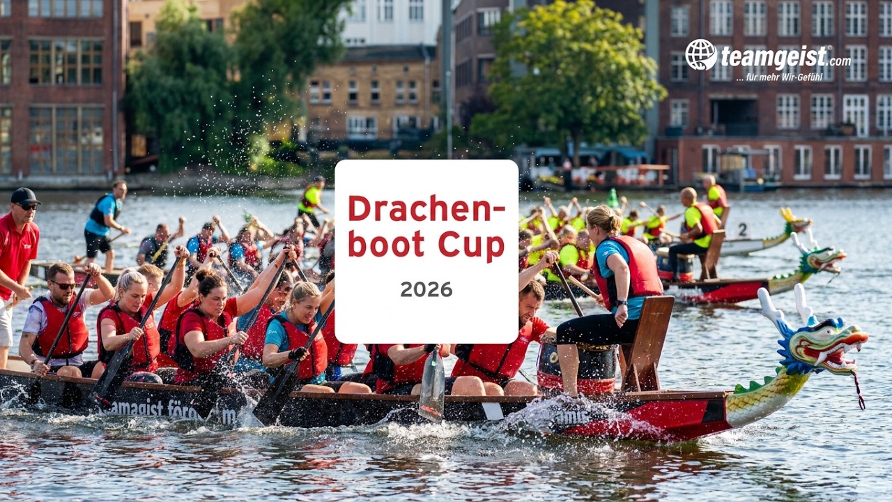 Der teamgeist Drachenboot Cup in Berlin