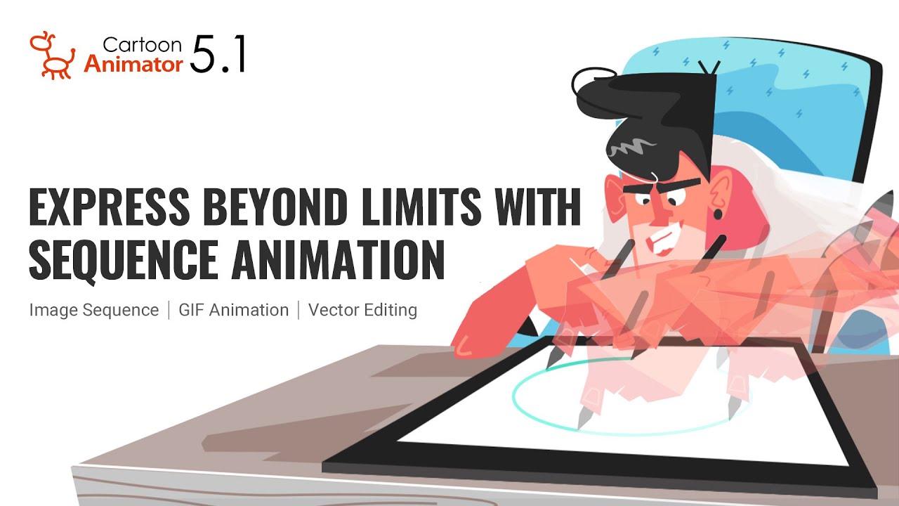 Cartoon Animator 5.1: Von den Möglichkeiten der Sequenz-Animation profitieren