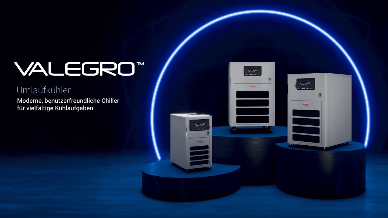 Die neue VALEGRO Chiller-Generation von JULABO | Kompakt – benutzerfreundlich – modern