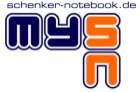 Logo der Firma mySN Schenker-Notebook