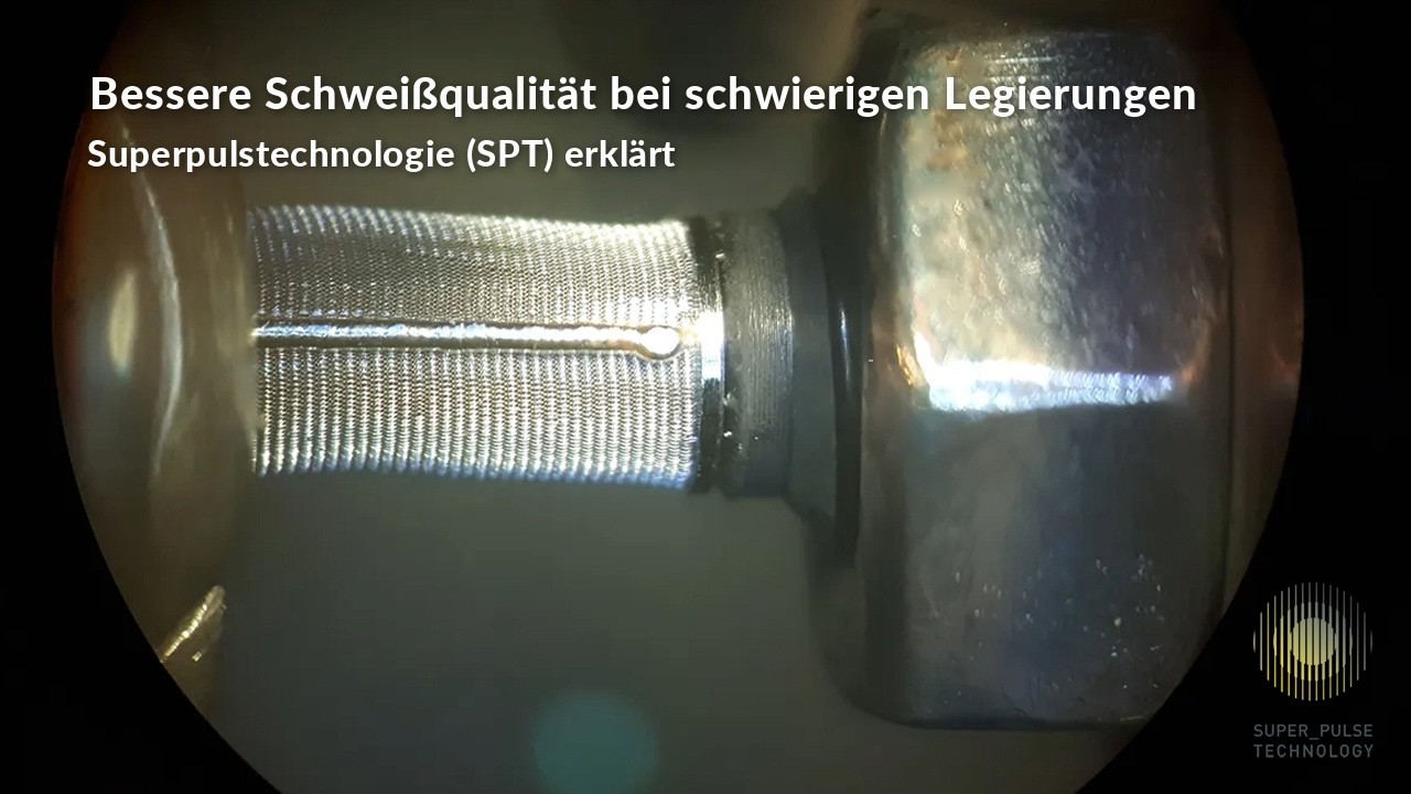 Super Pulse Technology (SPT) erklärt – Rissfreies Laserschweißen