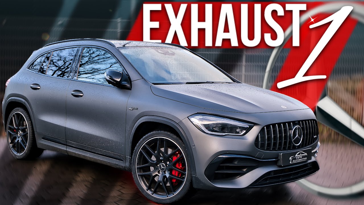 Exhaust One Abgasanlage im Mercedes Benz GLA 45s AMG | Cete Automotive