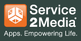 Logo der Firma Service2Media