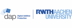 Logo der Firma RWTH Aachen Lehrstuhl Digital Additive Production DAP