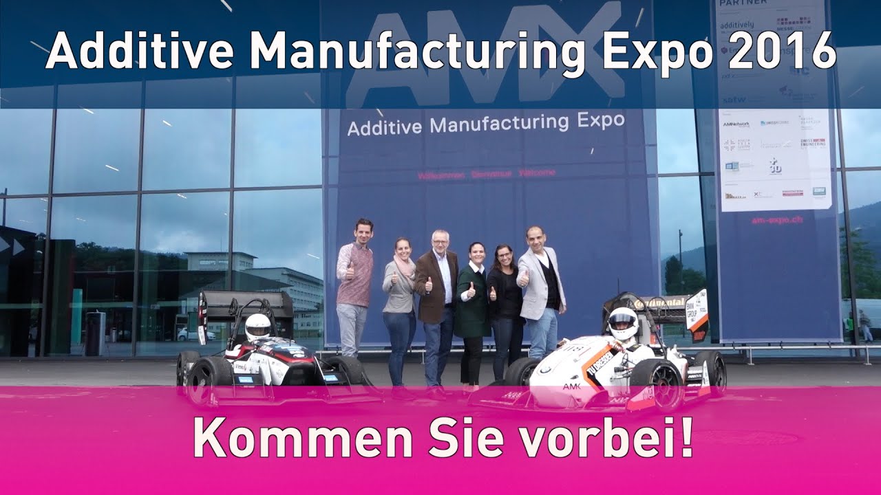 GBN Systems Videonews - Heißes Presse Racing zur Additive Manufacturing Expo in Luzern