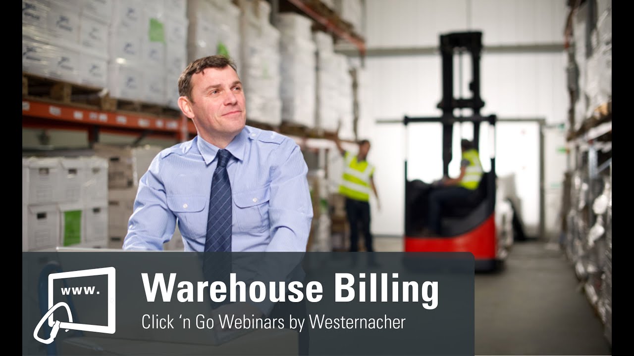 Westernacher Warehouse Billing Solution Webinar Video