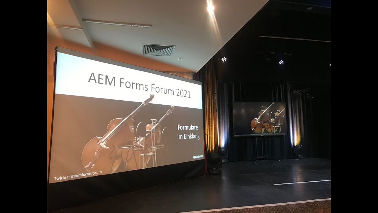 Rückblick auf das AEM Forms Forum 2021