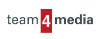 Logo der Firma team4media GmbH
