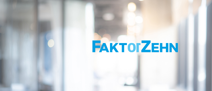 Cover image of company Faktor Zehn GmbH