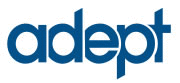 Logo der Firma Adept Technology GmbH