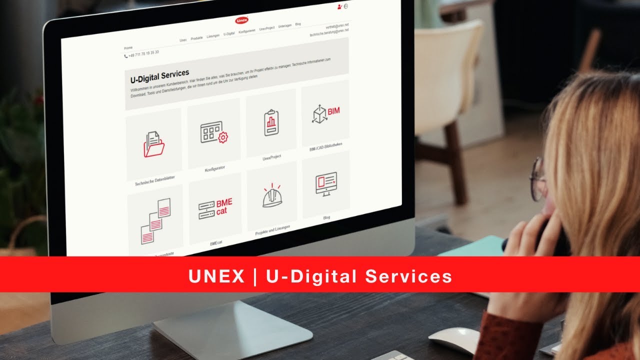 UNEX | U-Digital Services - Neuer Unex-Kundenbereich