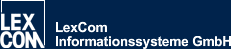 Logo der Firma LexCom Informationssysteme GmbH