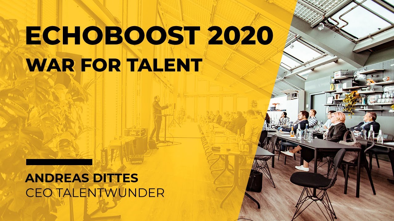 EchoBoost Digital 2020: War for Talent – wie man als KMU den Kampf um die Talente gewinnt