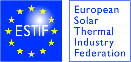 Logo der Firma European Solar Thermal Industry Federation (ESTIF)