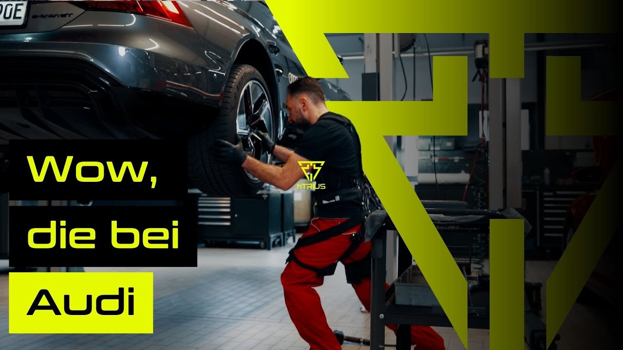 Mehr Power beim Reifenwechsel dank Exoskelett!