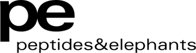 Logo der Firma peptides & elephants GmbH
