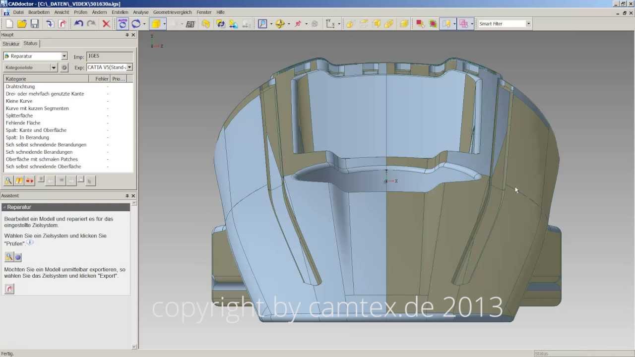 CADdoctor Tutorial: Reparatur von CAD-Daten [Videoanleitung]