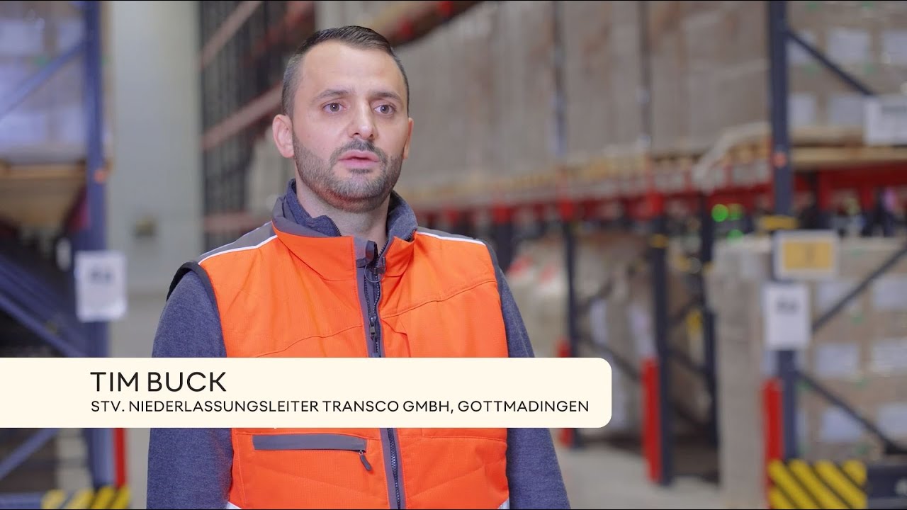 TRANSCO setzt mit storelogix auf eine zukunftssichere Logistiklösung.