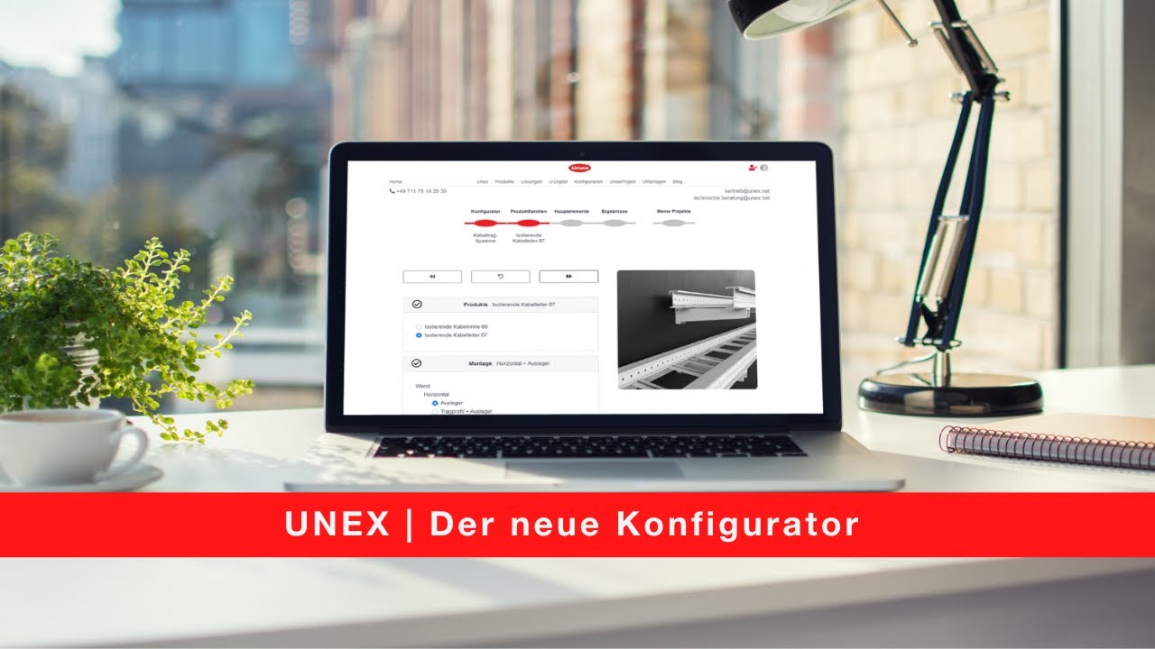 UNEX | Der neue Konfigurator