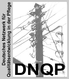 Logo der Firma Deutsches Netzwerk für Qualitätsentwicklung in der Pflege (DNQP) an der Hochschule Osnabrück