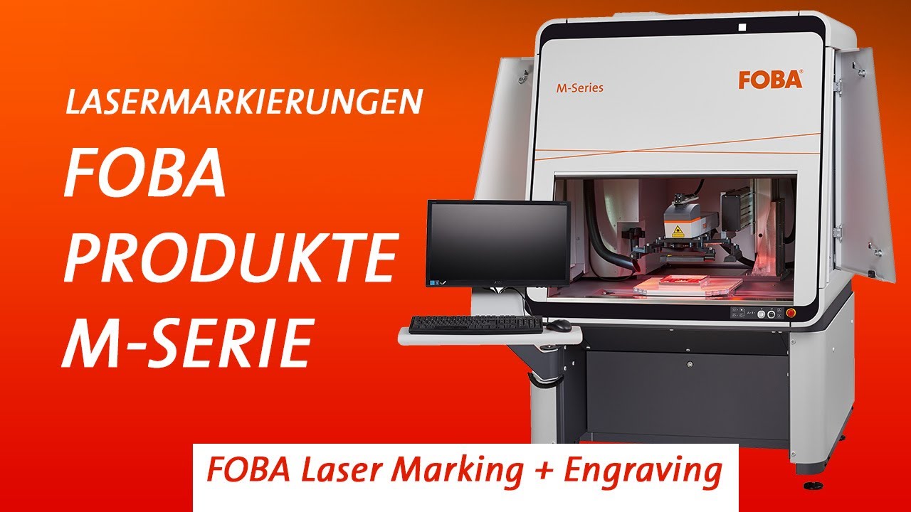 Lasermarkiersysteme der FOBA M-Serie
