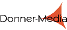 Logo der Firma Donner-Media TV- & Filmproduktion - Web & Print