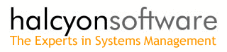 Logo der Firma Halcyon Software