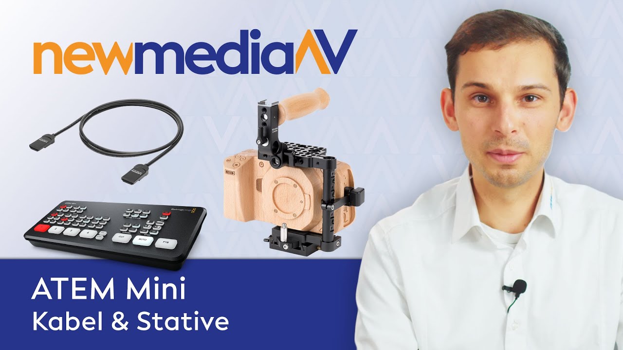 ATEM Mini - Tipps für bessere Streaming-Setups - Kabel & Stative