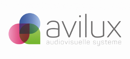Logo der Firma avilux - audiovisuelle systeme
