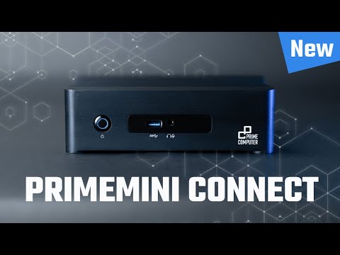 The new PrimeMini Connect - Versatile, compact and perfectly connected.