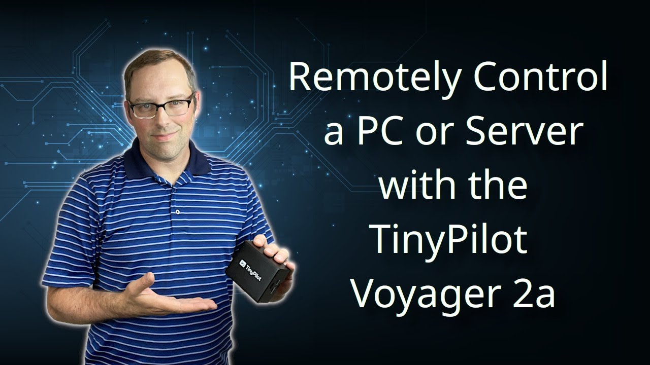 Remotely Control a PC or Server with TinyPilot Voyager 2a!