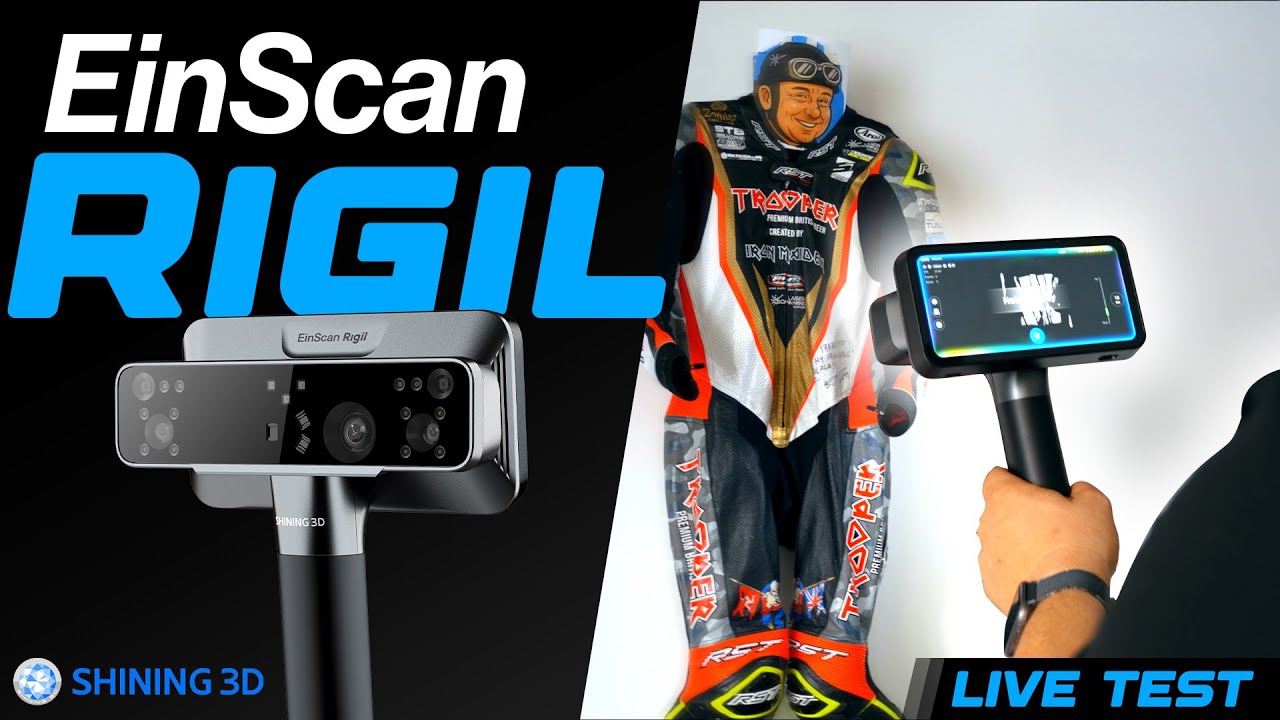 Shining3D EinScan Rigil – Unboxing & Test-Scans