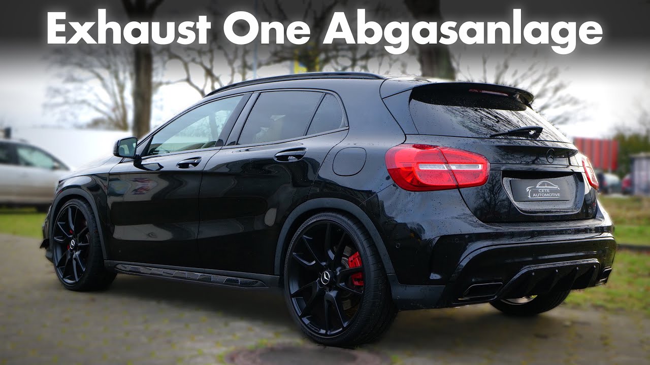 Mercedes Benz GLA 45 AMG Abgasanlage Exhaust One | Cete Automotive