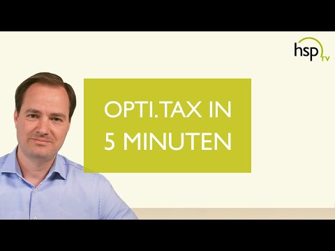 Opti.Tax in 5 Minuten erklärt | Die Taxonomie-Software für Steuerberater, Kanzleien und Co.