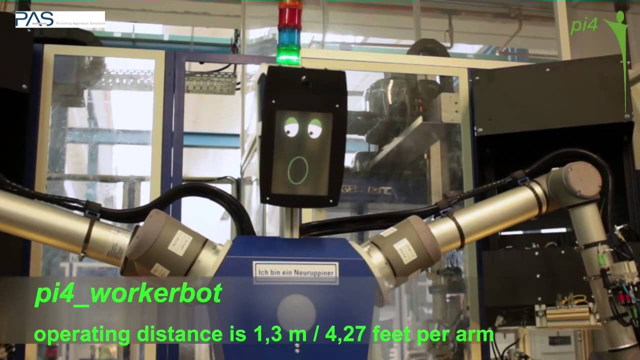 Second generation workerbot™ at work in the Neuruppin plant of PAS Deutschland