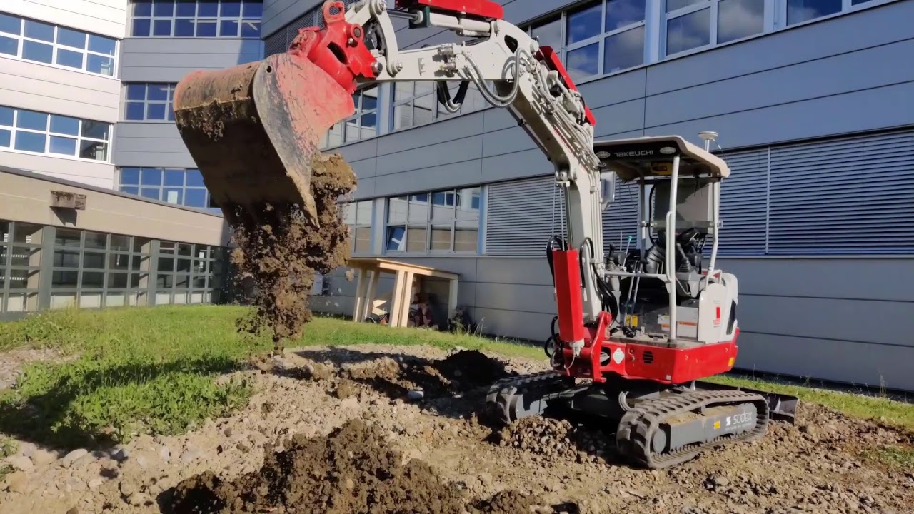 SODEX - software driven excavator in Aktion