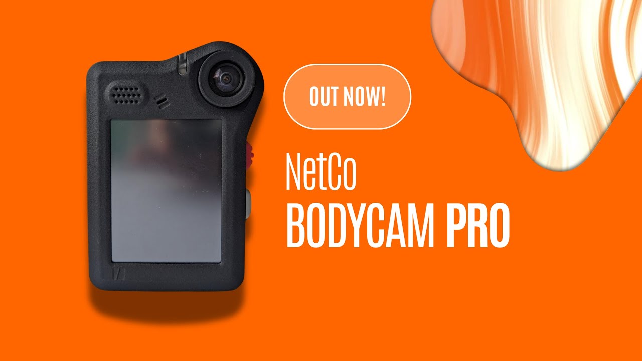 NetCo präsentiert die neue Body-Cam Pro