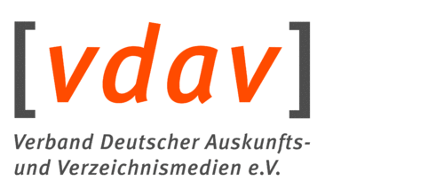 Logo der Firma VDAV Verband Deutscher Auskunfts- und Verzeichnismedien e.V.