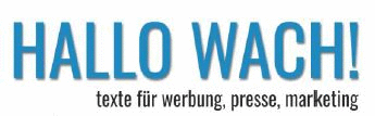 Logo der Firma Hallo Wach! Textagentur