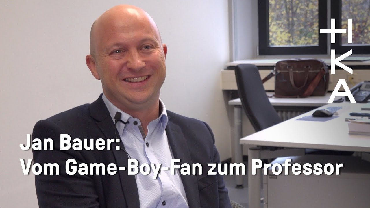 Vom Game-Boy-Fan zum Prof // Lehrpreis 2022 für Jan Bauer