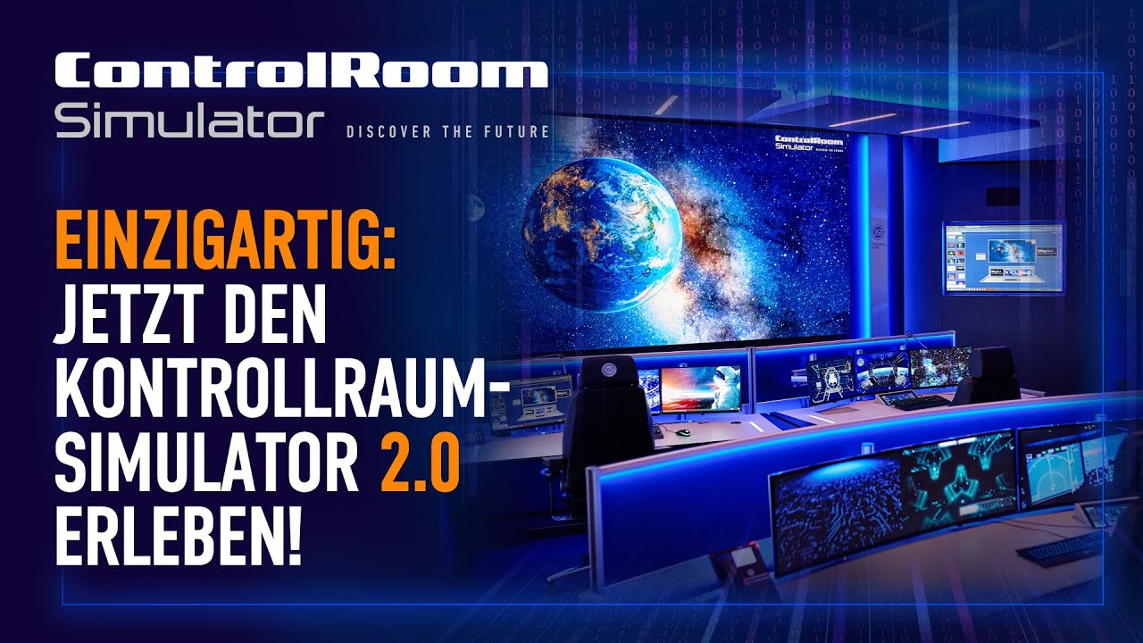 KONTROLLRAUM-SIMULATOR 2.0 – innovative Leitstellen-Technologie hautnah erleben