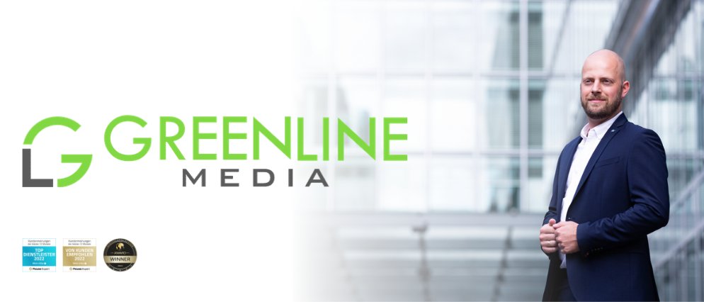 Titelbild der Firma Greenline Media - ein Produkt von Heubes Marketing & Consulting