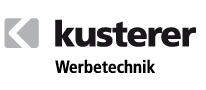 Logo der Firma kusterer Werbetechnik