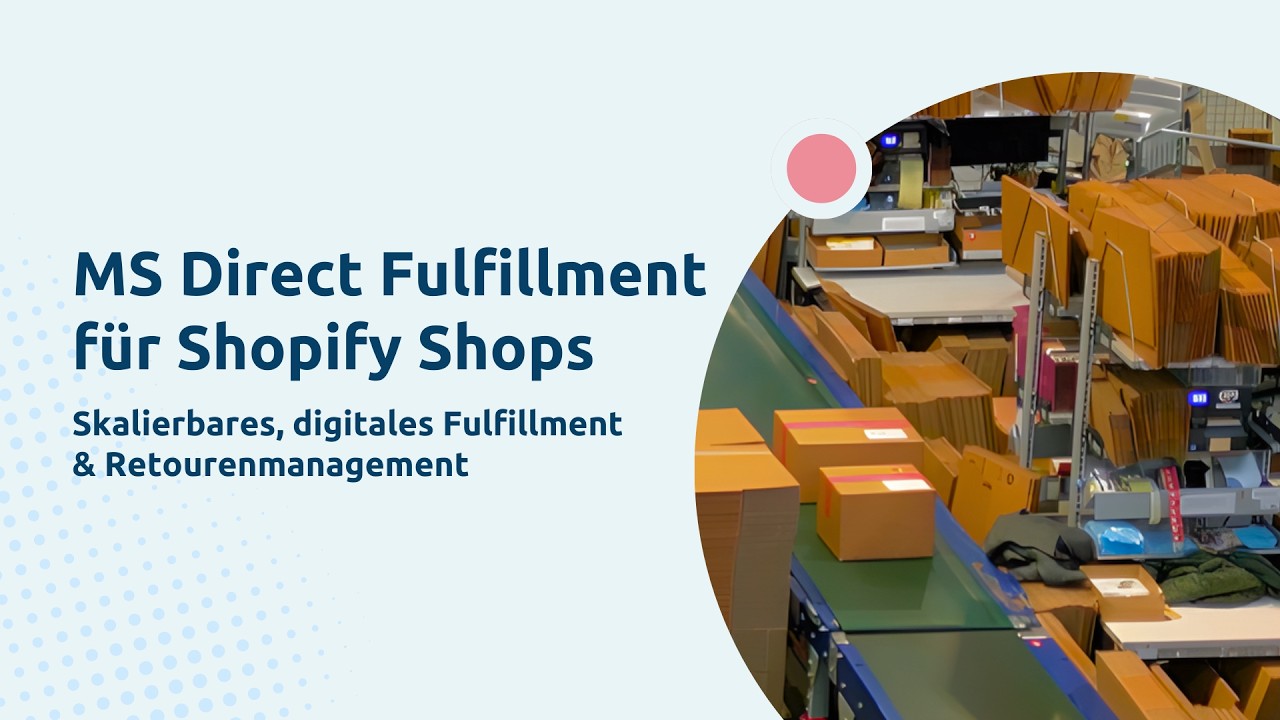 MS Direct Fulfillment für Shopify Shops