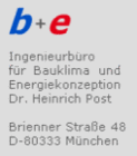 Company logo of b +e Ingenieurbüro für Bauklima und Energiekonzeption