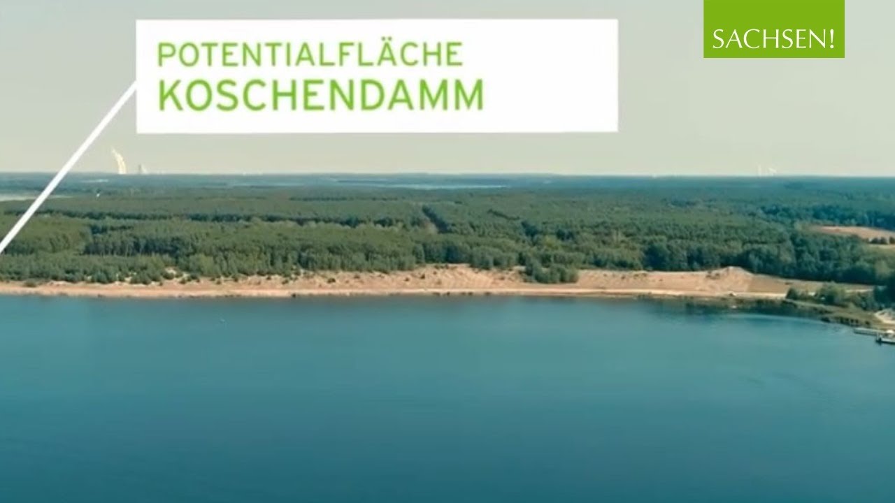Der Koschendamm als zentraler Schwerpunkt der touristischen Entwicklung im Lausitzer Seenland